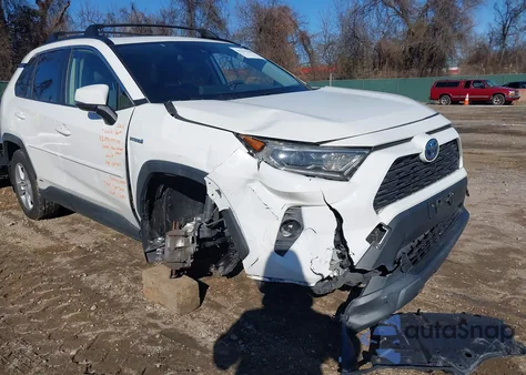 2019 Toyota Rav4 Hybrid Xle из США, поврежденный, VIN JTMRWRFV9KD032664
